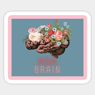 Mom Brain Sticker